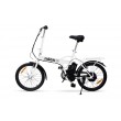 Bicicletta Elettrica pieghevole Nilox_Doc e-bike X1 bianca