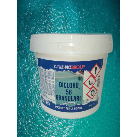 Cloro in polvere HCL 56% 5KG Dicloro Italchimici