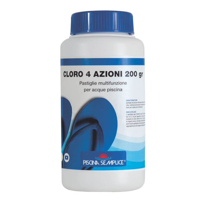 Cloro 4 AZIONI 200G 1KG Lapichimici