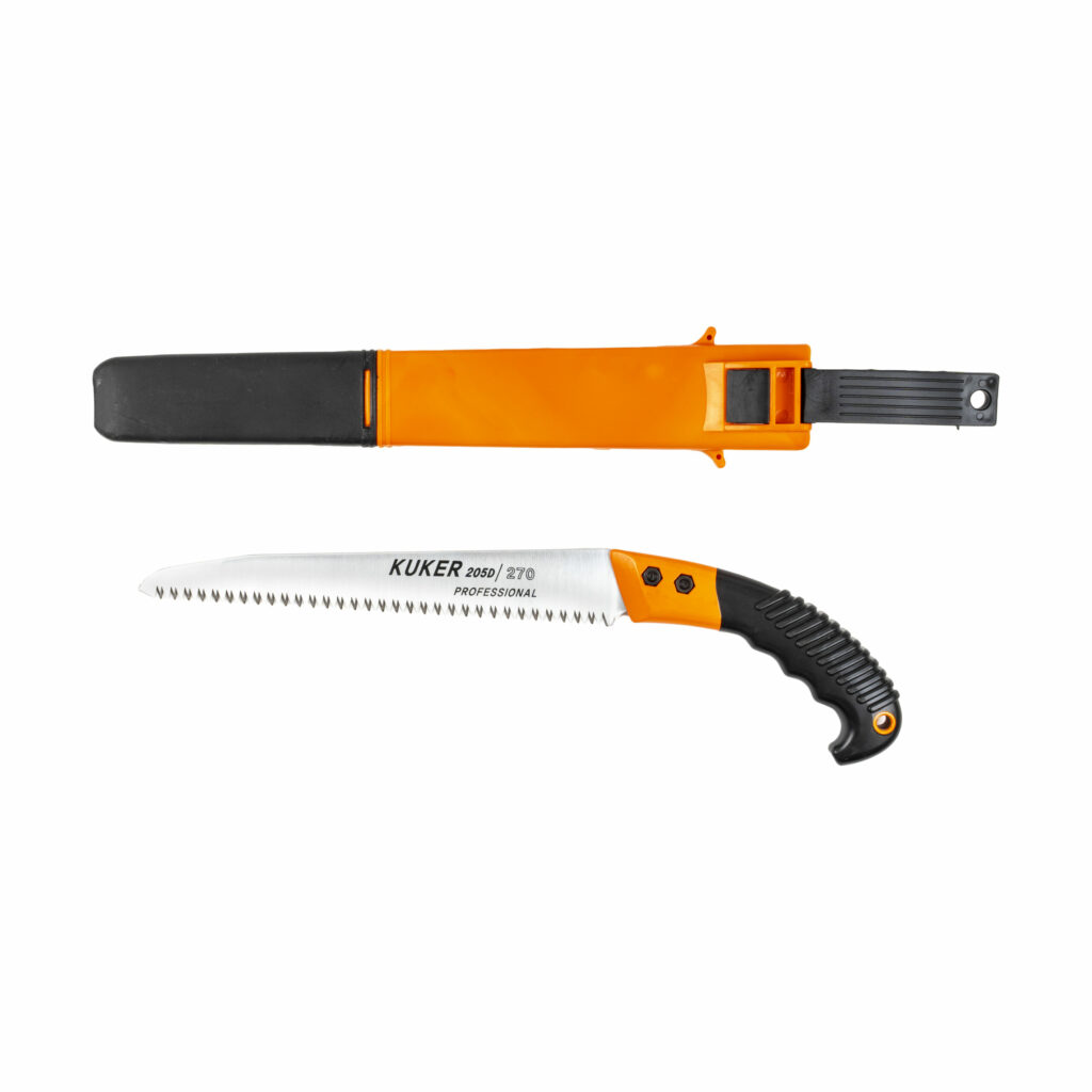 Segaccio lama dritta 24cm con fodero Kuker 