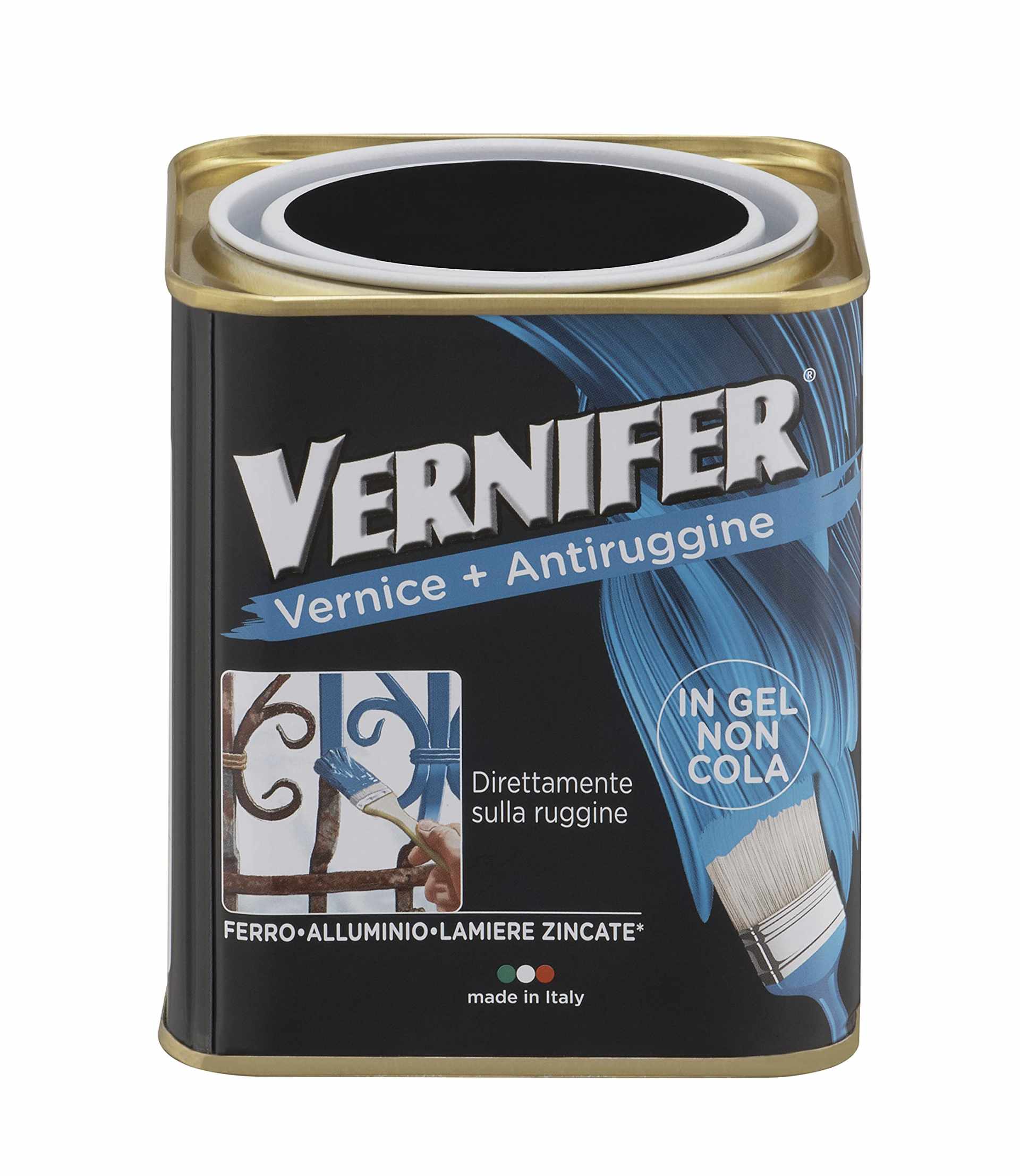 Smalto Vernifer nero satinato 750ml Arexons