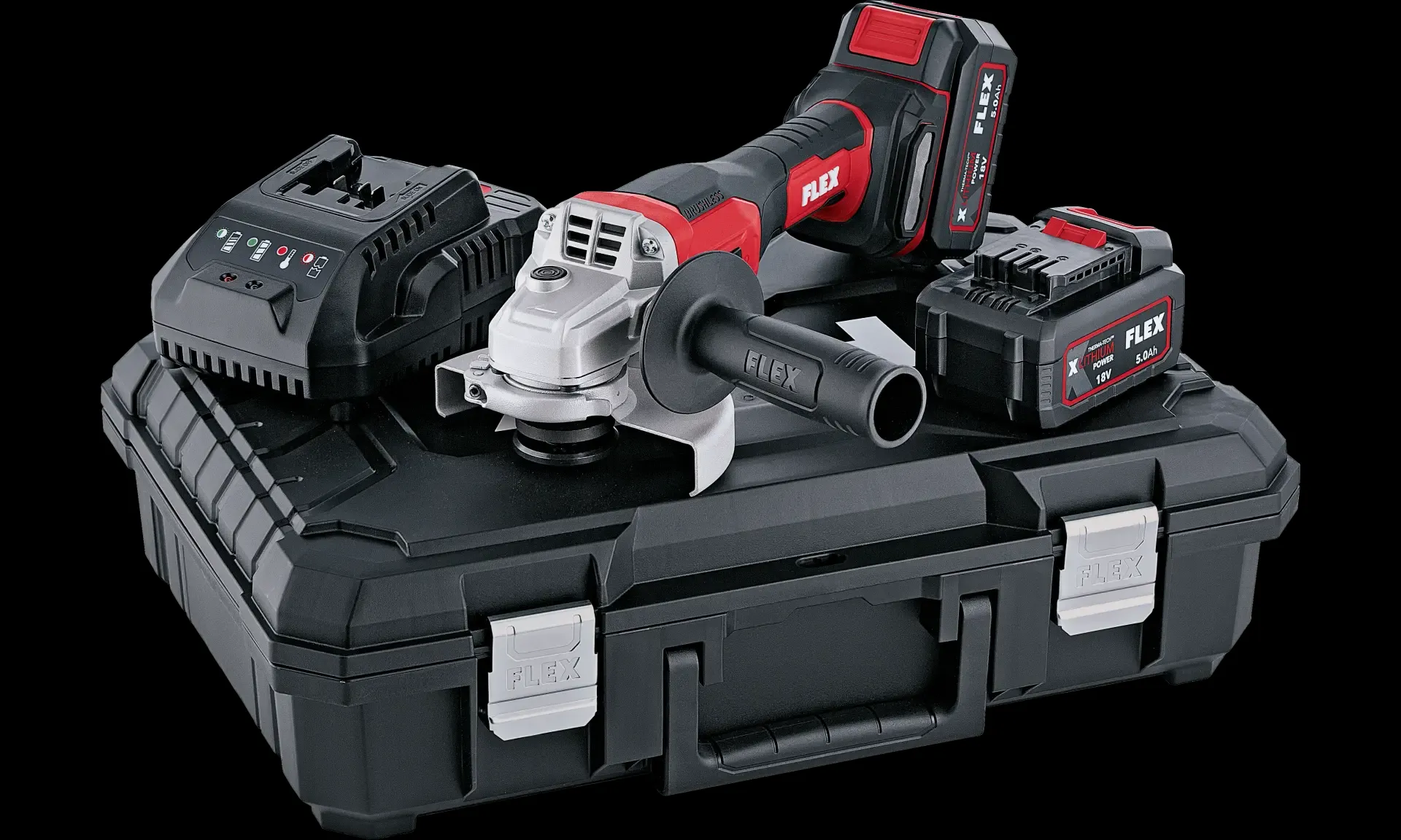 Smerigliatrice a batteria L125 18.0v-EC LD/5.0 SET Flex