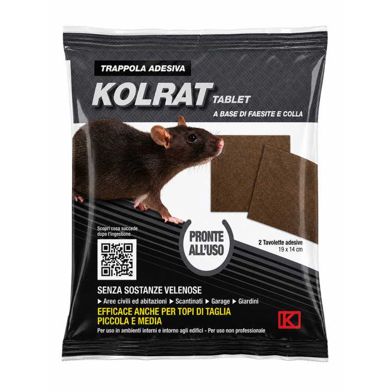 Tavolette adesive per topi KOLRAT Adama