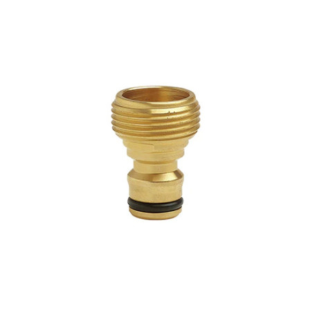 Threaded adapter with male connection