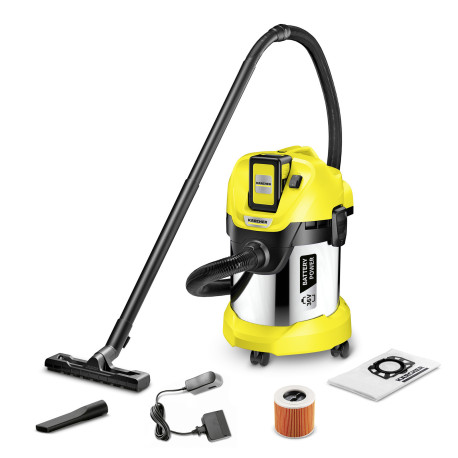 WD3 36V 2.5AH Premium Battery Vacuum Cleaner Karcher