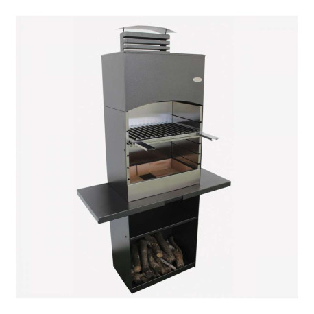 Wood Barbecue Toulouse with Hood GMR