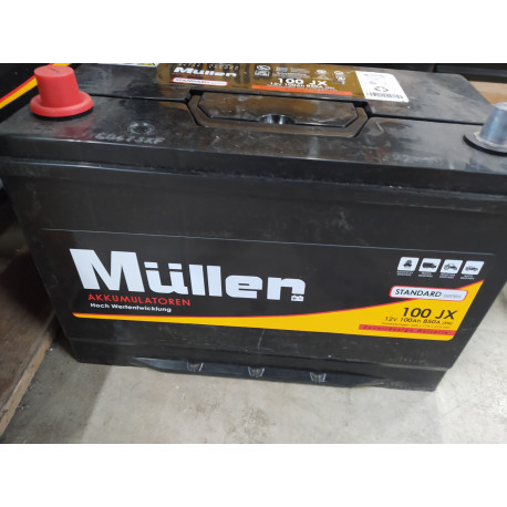 Batteria 100ah 750ah sx Muller