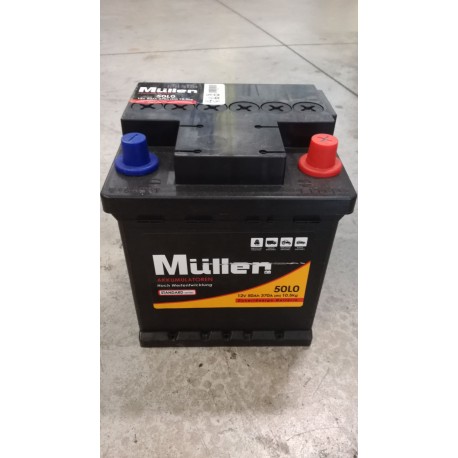 Batteria 50Ah cubetto Muller