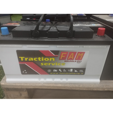 BT 100 TRZ 100Ah 12V Traction Battery 354x175x190mm FAMM