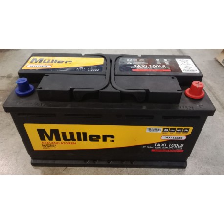 Batteria auto 100ah 850A MÜLLER DX