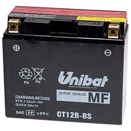 Motorcycle Battery 12V 10AH CT12B-BS