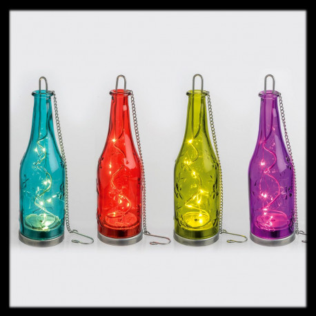 Colored glass bottle 10 MICROLED