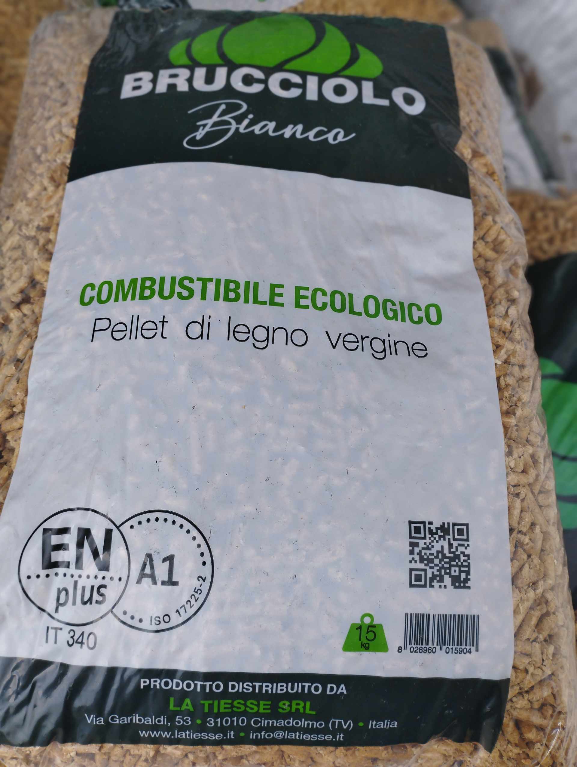 Pellet BRUCCIOLO ENPLUS A1 Sacco 15KG
