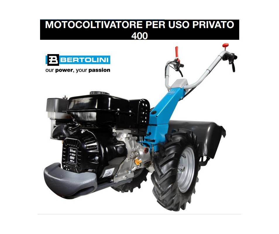 Motozappa.BT 400 K700H FR.C.50 RG 4.00-8