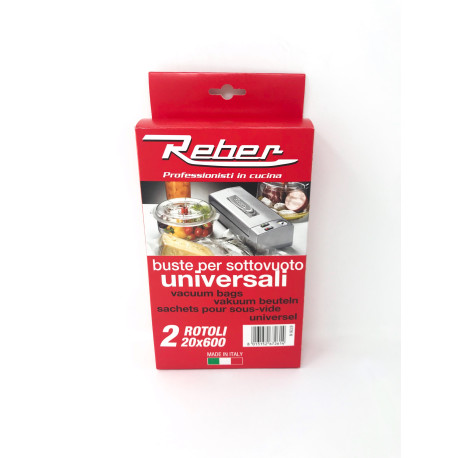 Vacuum bags 2pcs 20X600 Reber