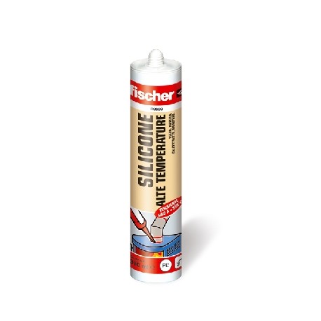 Silicone cartridge SAT 310 high temperature FISCHER