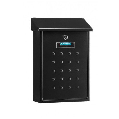 PREMIUM BLACK mailbox 270x120x400h Arregui