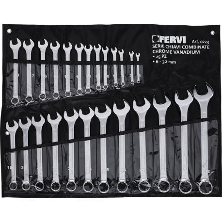 C.V.6/32 Fervi combination wrenches