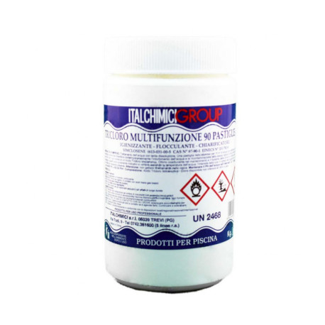 Chlorine 4 Actions Tablets 200g pack.1KG