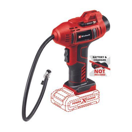 EINHELL Battery Compressor for Cars 18 LI-SOLO