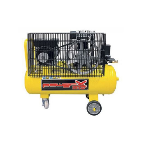 Belt-driven lubricated compressor 100LT 3HP 8Bar Mistral