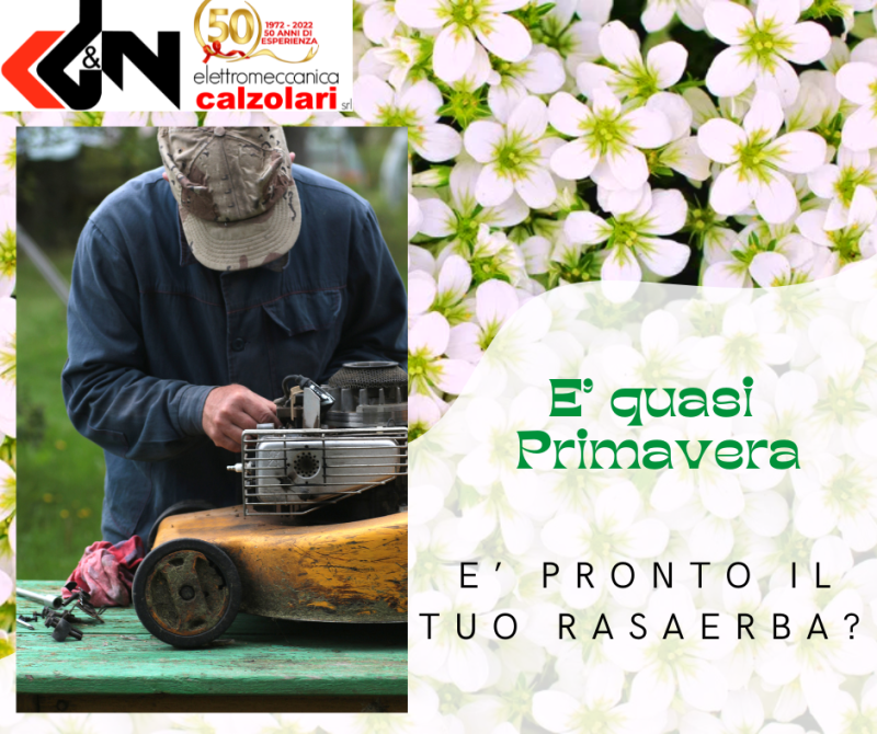 E' pronto il tuo rasaerba?