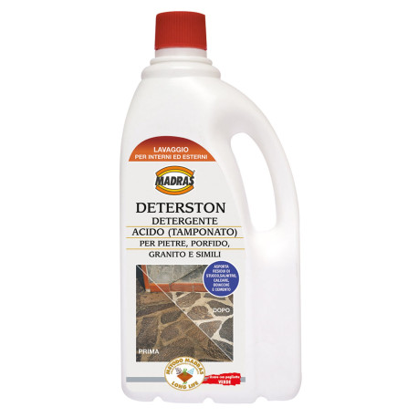 Deterston Acidic Cleaner for Stone, Porphyry, Granite and Similar 1LT Madras