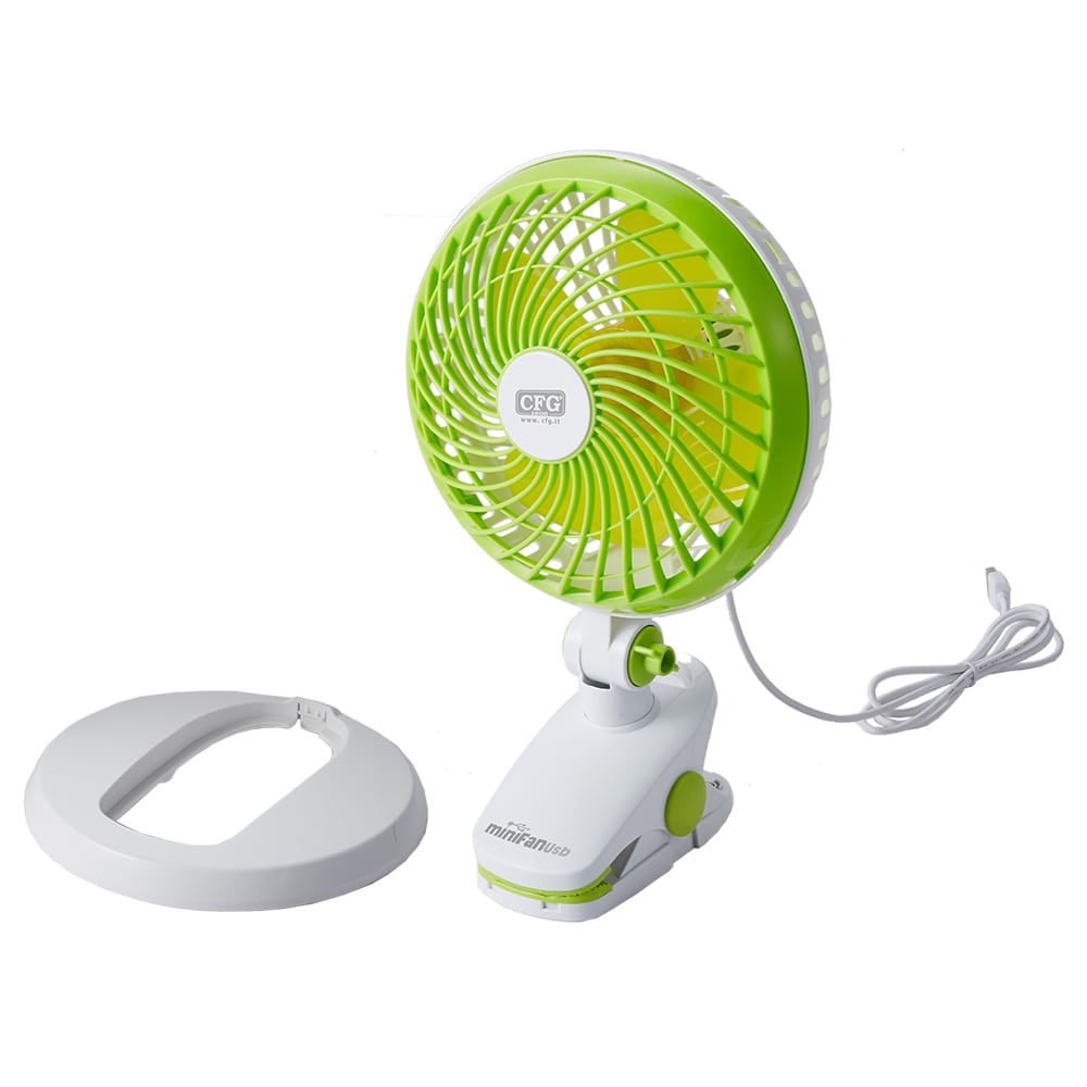 Ventilatore portatile CLIP E BASE MINI FAN USB CFG