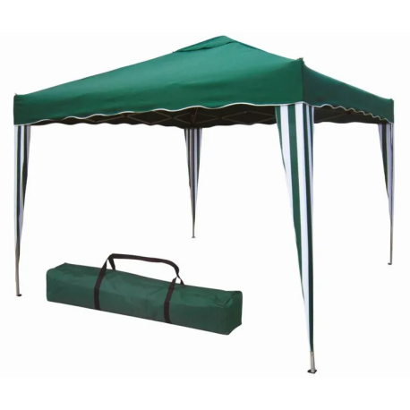 3X3 Folding Gazebo GREEN