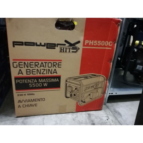 Generatore a benzina 4 tempi 5500W con avviamento a chiave