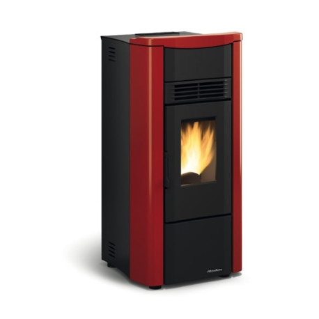 Giusy Plus Evo Pellet Stove Bordeaux Nordica 11.5kW