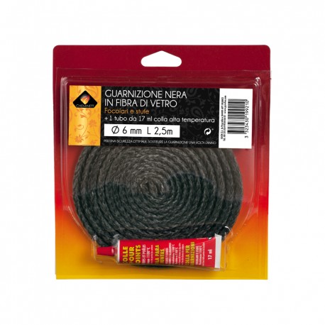 5/8 inch fiberglass gasket for stove with glue