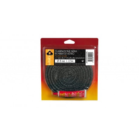 8mm fiberglass gasket for stove with glue