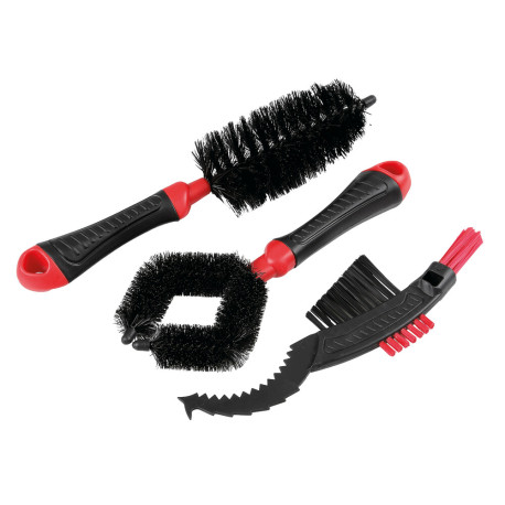 3-brush motorcycle cleaning kit Lampa