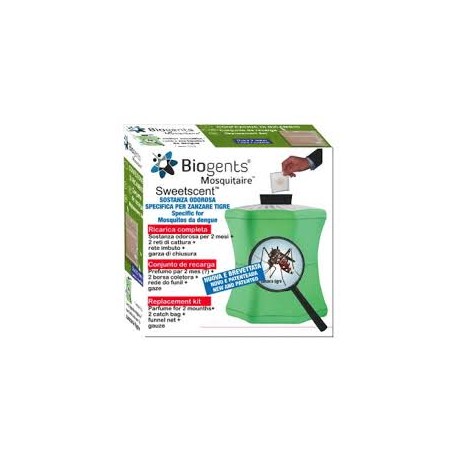 Sweetcent mosquito attractant kit for tiger mosquitoes