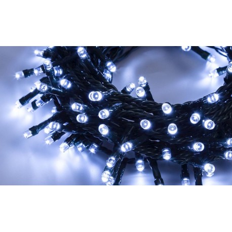 300 LED Cold White Lights + Controller + 12.5MT