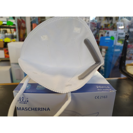FFP2 NR NK95 CE 2163 mask pack of 20 with hooks