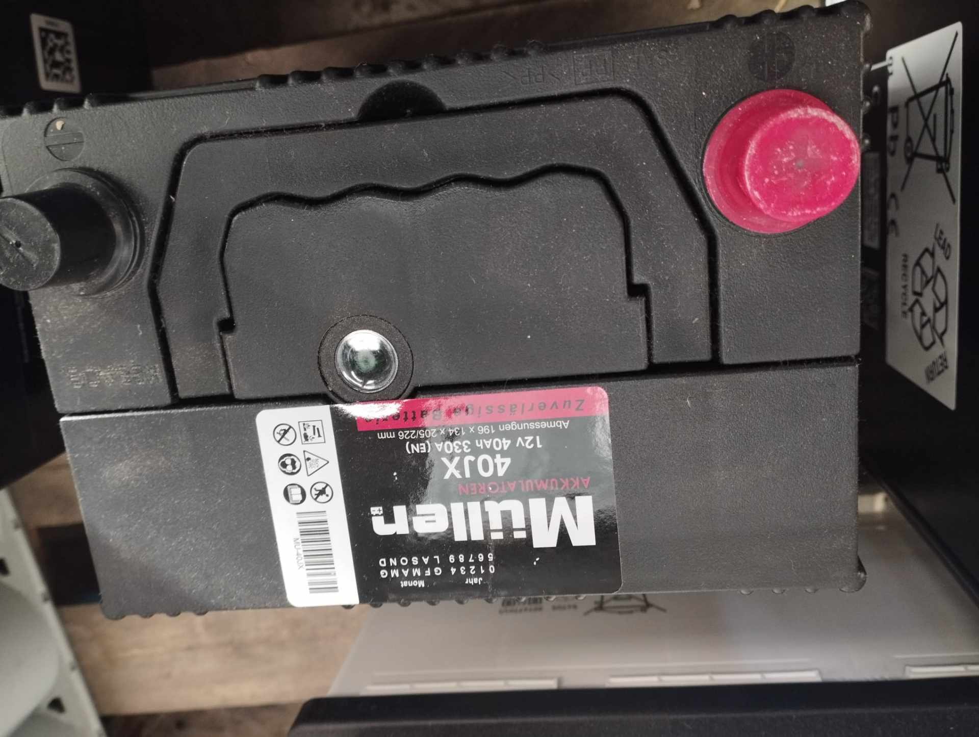 BATTERIA MULLER 40JX SX 40Ah 12V