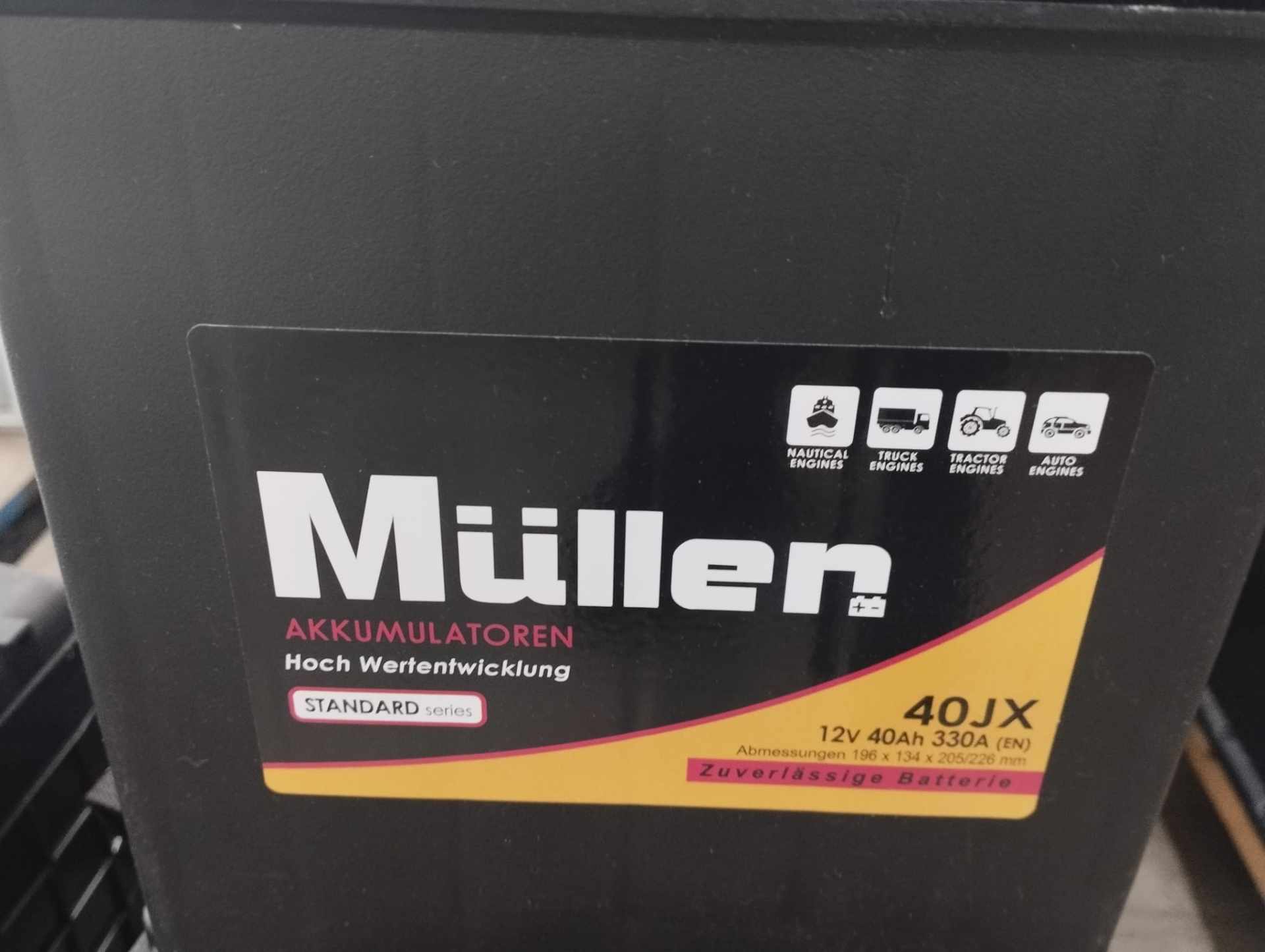 BATTERIA MULLER 40JX SX 40Ah 12V