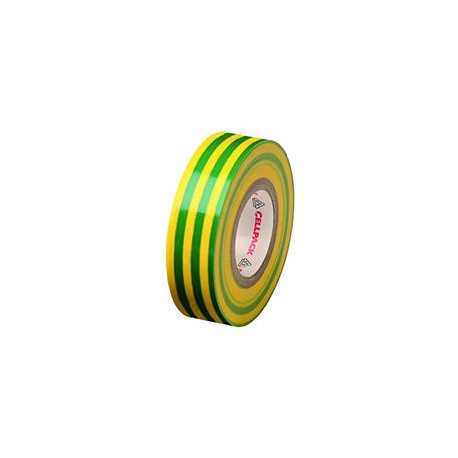 INSULATING TAPE 290 YELLOW/GREEN 19/25
