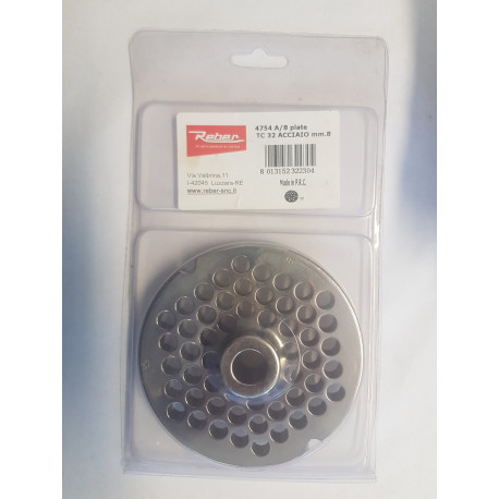 TC 32 Plate Reber holes 8MM 4754 A/8