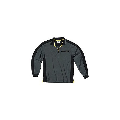100% cotton long sleeve polo Delta Plus