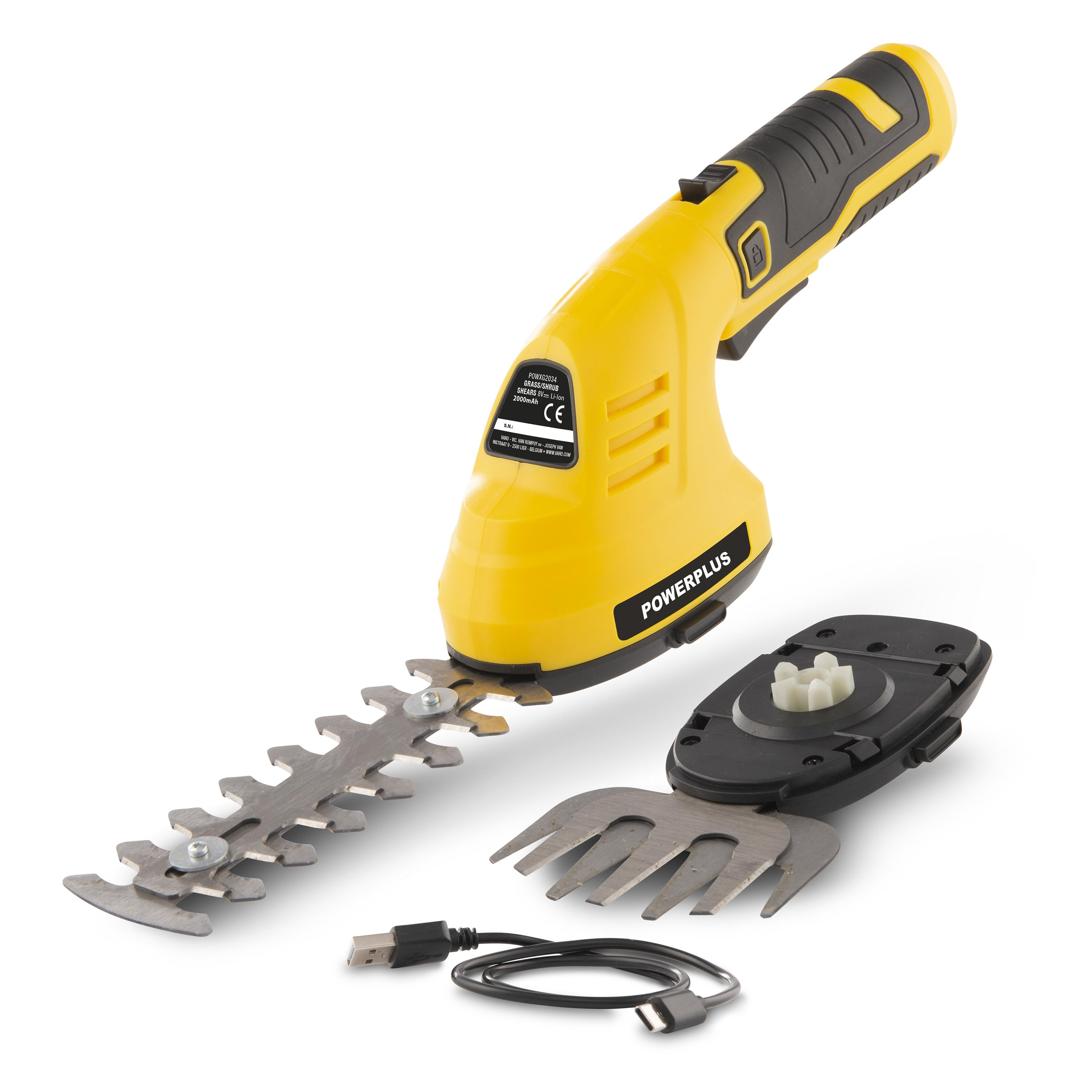 Forbice per erba a batteria a litio 8V Powerplus