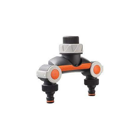 Double outlet tap socket GF