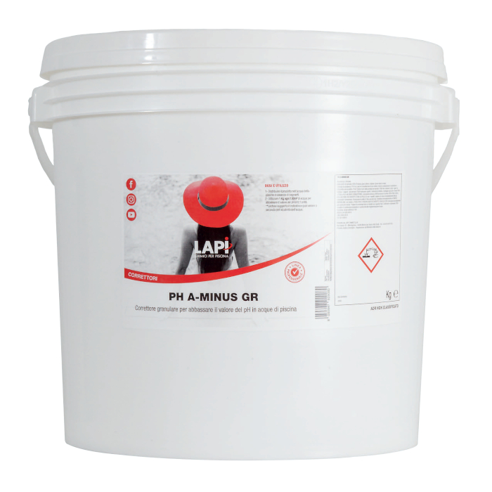 CORRETTORE pH - Granulare Kg25 lapichimici