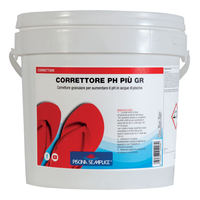 Correttore PH + Granullare 5KG Lapichimici
