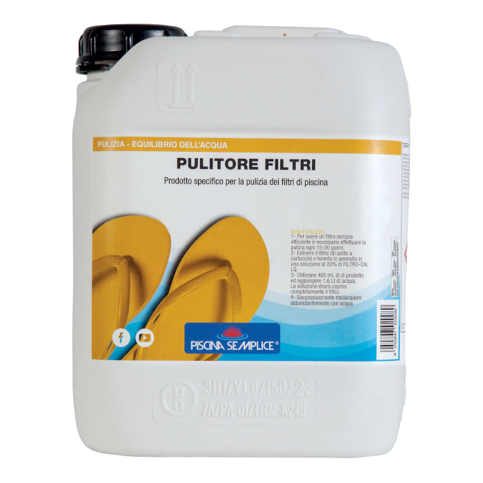Pulitore igienizzante filtri 5KG Lapichimici