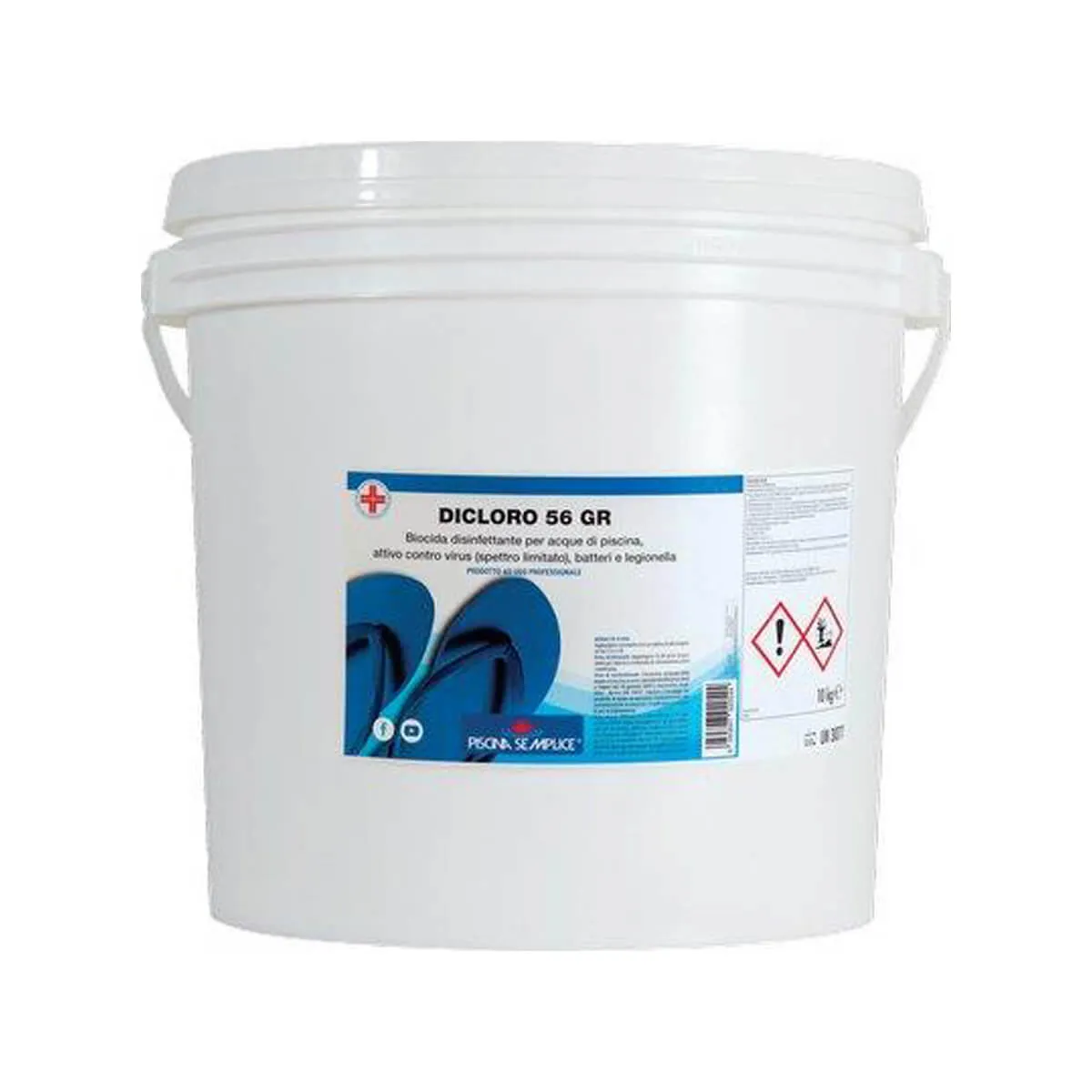 Dicloro Granulare 56% secchio da 25Kg Lapichimici