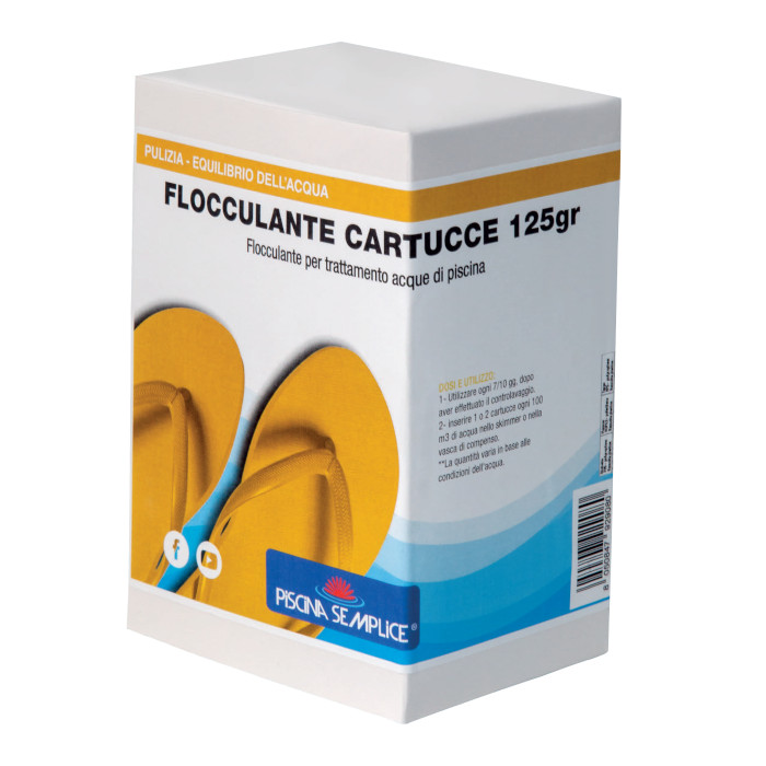 Flucculante in cartucce 125G Lapichimici