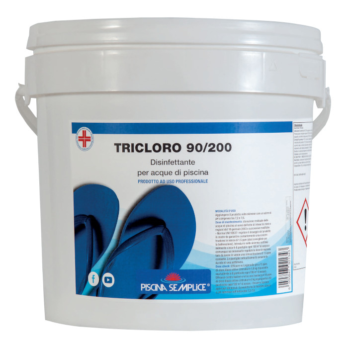Tricloro 90/200 secchio 5KG Lapichimici